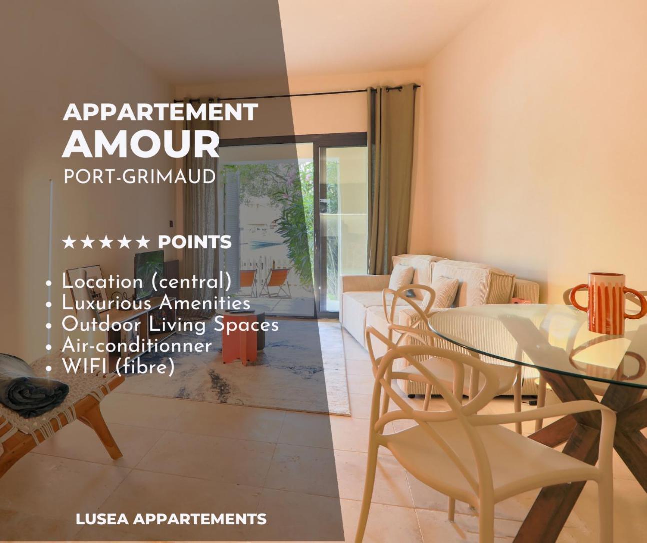 Appartement Amour Terrasse Sur L'Eau Grimaud Zewnętrze zdjęcie